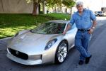 Jaguar C-X75 Concept and Jay Leno 2010 года